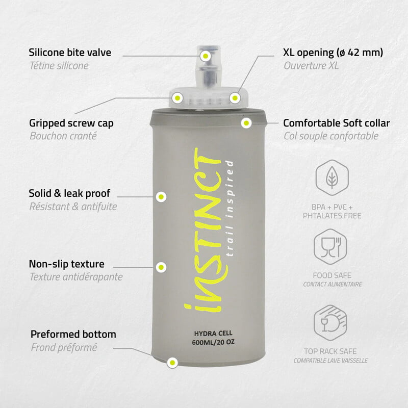 Instinct | Hydra Cell 600ml Hydrapak Soft Flask