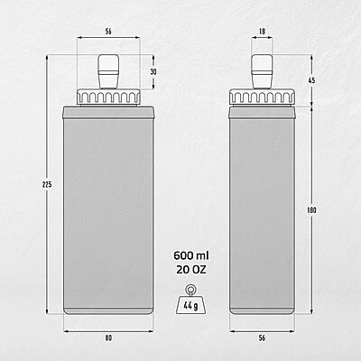 Instinct | Hydra Cell 600ml Hydrapak Soft Flask Instinct | Hydra Cell 600ml Hydrapak Soft Flask