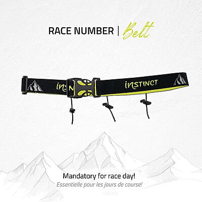 Instinct | Race Number Belt