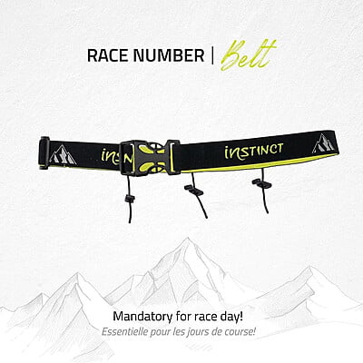 Instinct | Race Number Belt Instinct | Race Number Belt